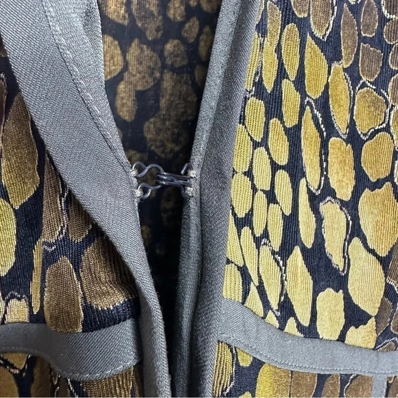 Artex Collection Crocodile Reptile Print Cardigan Blouse Size XXL - Picture 7 of 11